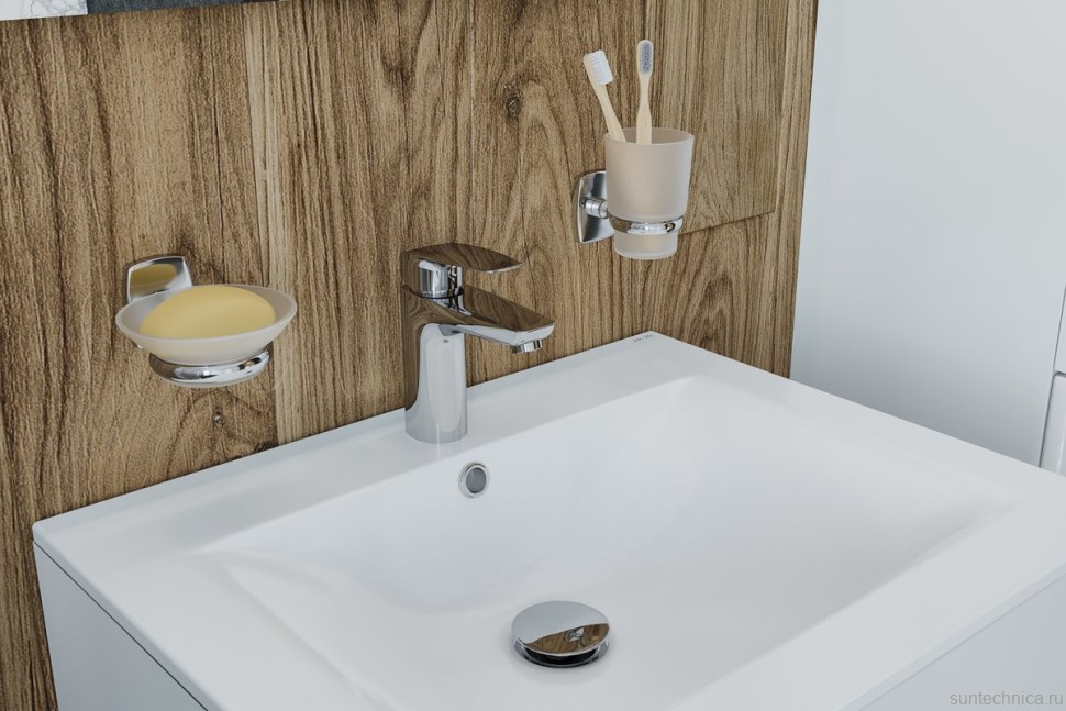 Мыльница AM.PM Tender A45A34200 настенная, стеклянная, хром