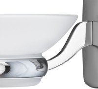 Мыльница AM.PM Tender A45A34200 настенная, стеклянная, хром