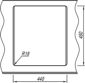 Комплект Мойка Florentina Липси 460 черная + Измельчитель KUCHENSTERN Muhle