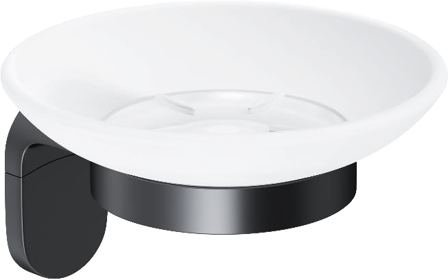 Мыльница AM.PM X-Joy A8434222 настенная, стеклянная, черная