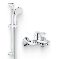 Душевой комплект Смеситель Grohe BauEdge 23604001 + Гарнитур Tempesta New 27794001 Душевой комплект Смеситель Grohe BauEdge 23604001 + Гарнитур Tempesta New 27794001