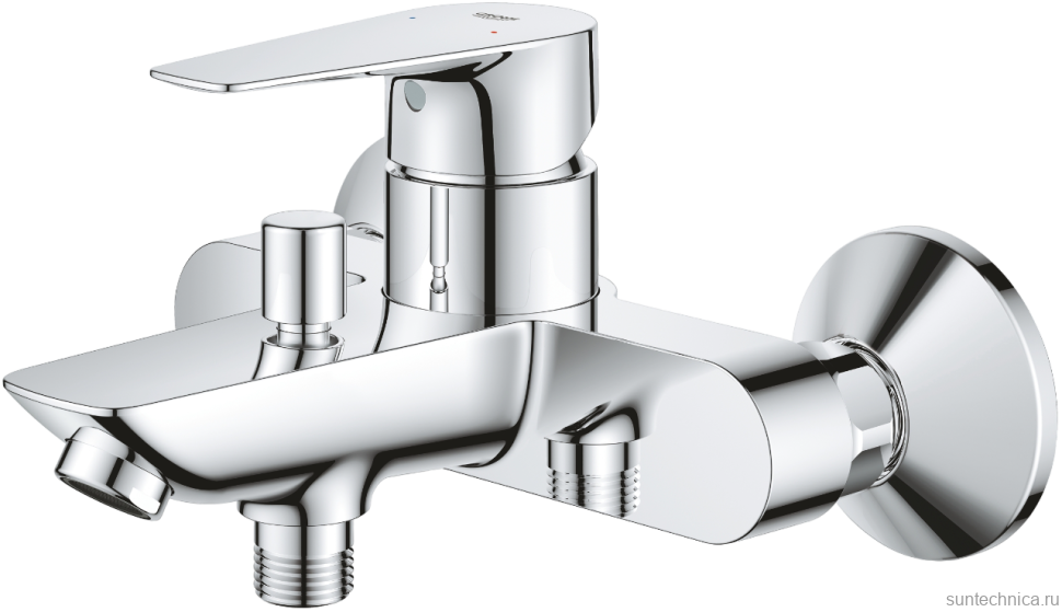 Душевой комплект Смеситель Grohe BauEdge 23604001 + Гарнитур Tempesta New 27794001