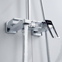 Душевая стойка Shevanik S6826 хром