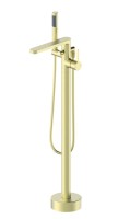 Напольный смеситель для ванны с душем Wonzon & Woghand WW-88649901-BG С ВНУТРЕННЕЙ ЧАСТЬЮ, брашированное золото
