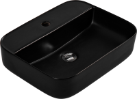 Накладная раковина AQUATEK Вега AQ5506-MB матовая черная