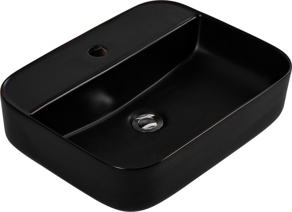 Накладная раковина AQUATEK Вега AQ5506-MB матовая черная