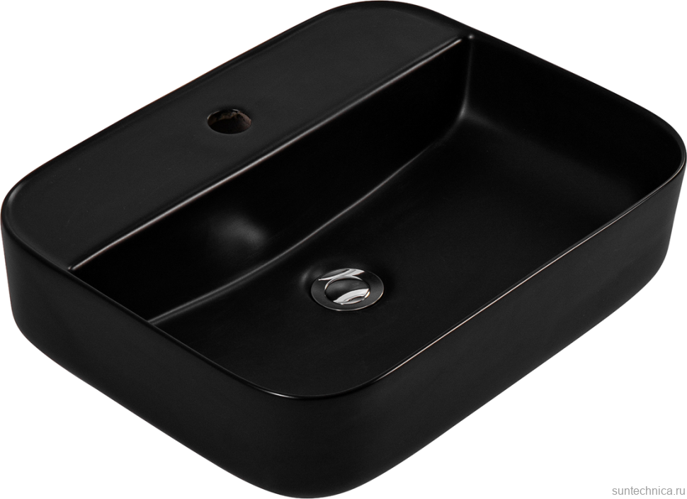 Накладная раковина AQUATEK Вега AQ5506-MB матовая черная