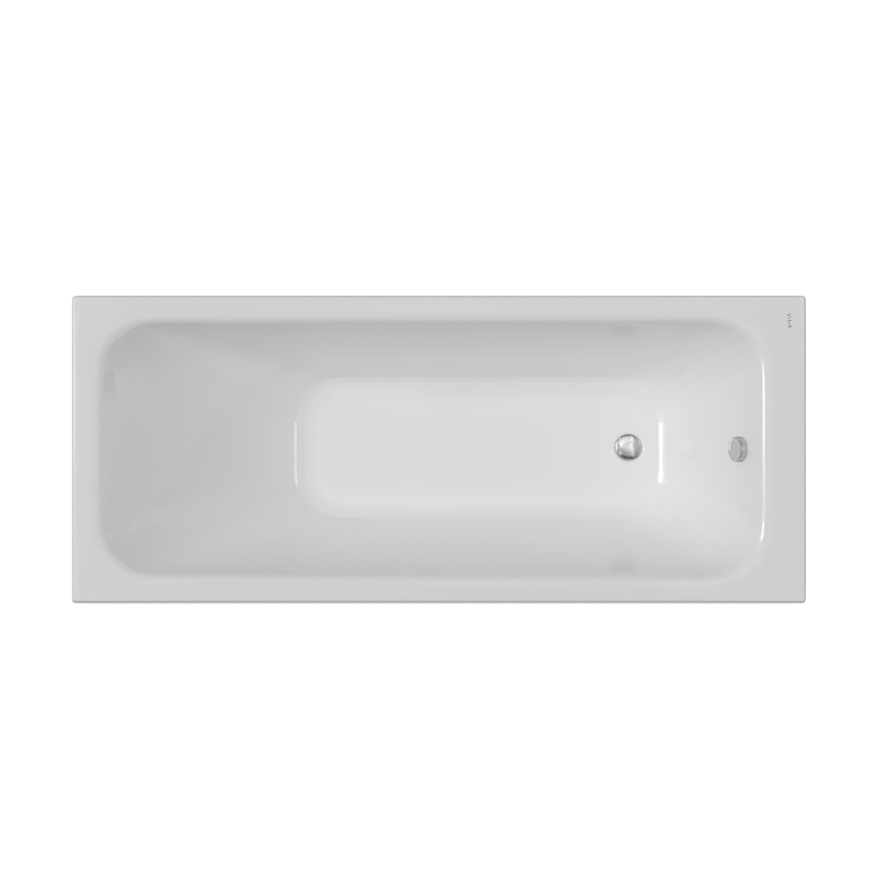 Акриловая ванна VitrA Optimum Neo Optimum Neo 150x70 см, пристенная, белая, на ножках, 150x70