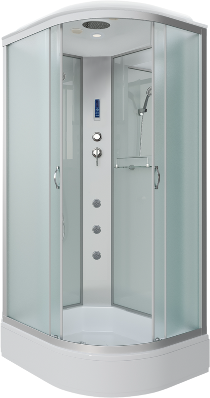Душевая кабина Niagara Classic NG-33084-14LF 100х80 см, с гидромассажем и пультом управления