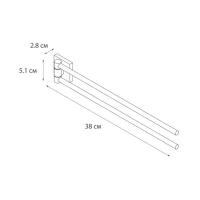 Полотенцедержатель Fixsen Lux Chrome 15002A Полотенцедержатель Fixsen Lux Chrome 15002A