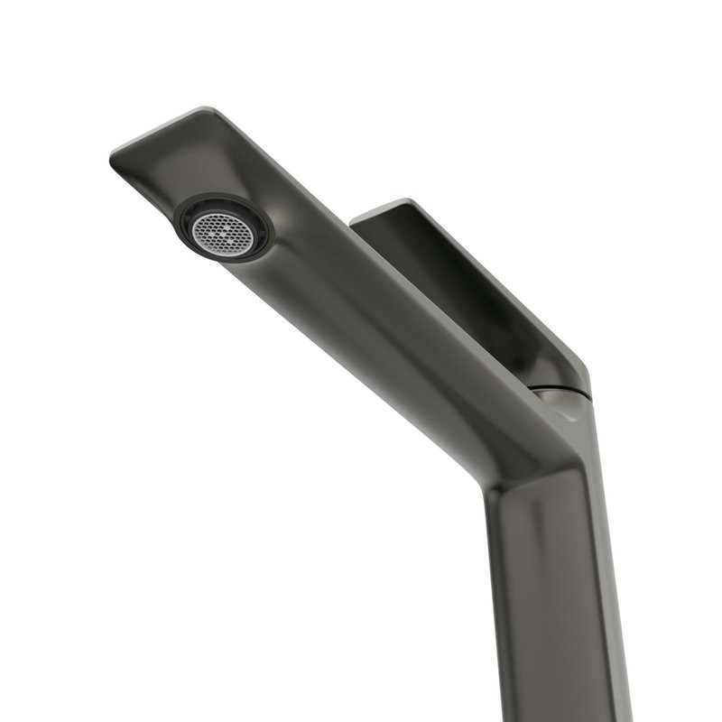 Смеситель для раковины Cezares Liner LC-GM-W0 оружейная сталь