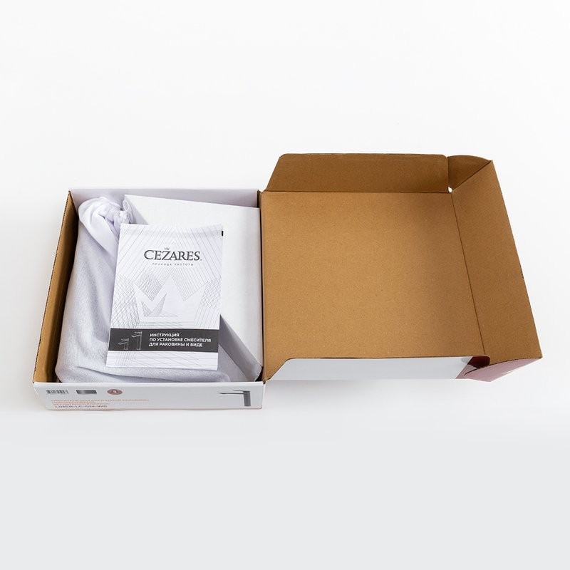 Смеситель для раковины Cezares Liner LC-GM-W0 оружейная сталь