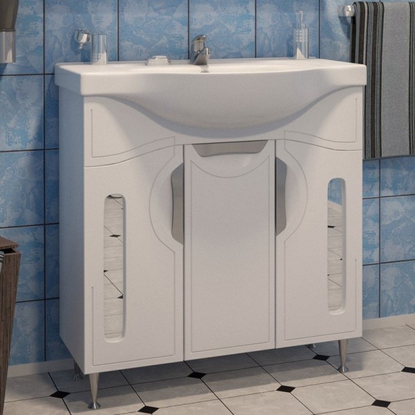 Тумба с раковиной Stella Polar Сильва 100