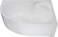 Акриловая ванна Triton Мари L 170x110 см, угловая, левая, пристенная, белая, асимметричная, с каркасом