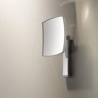 Косметическое зеркало Keuco iLook Move 17613 010000 без подсветки, телескопическое, поворотное, хром