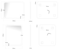 Мебель для ванной комнаты Aquanet Вега 120 R напольная, белая глянцевая, под стиральную машину
