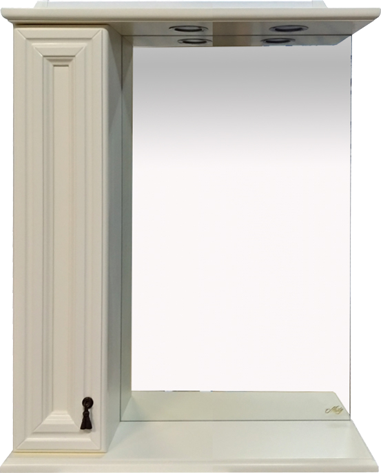 Зеркало Misty Лувр L 65 слоновая кость