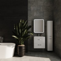 Мебель для ванной комнаты Style Line Каре 60 подвесная, Люкс plus, белая