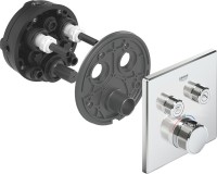 Термостатический смеситель встраиваемый Grohe Grohtherm SmartControl 29124000 С ВНУТРЕННЕЙ ЧАСТЬЮ, хром