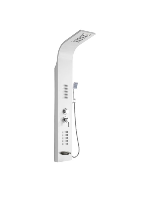 Душевая панель Ceruttispa Virginia W CT9990 матовая белая