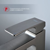 Смеситель для раковины Raglo R01.15.09, графит Смеситель для раковины Raglo R01.15.09, графит