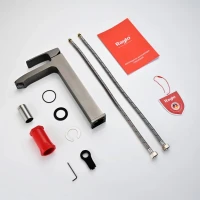 Смеситель для раковины Raglo R01.15.09, графит Смеситель для раковины Raglo R01.15.09, графит