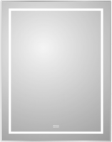 Зеркало BelBagno Kraft 90x70, с подсветкой, с подогревом, сатин