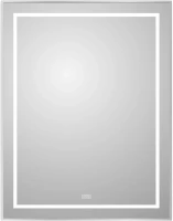 Зеркало BelBagno Kraft 90x70, с подсветкой, с подогревом, сатин