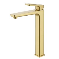 Смеситель для раковины высокий Raglo R51.15.03, золотой сатин Смеситель для раковины высокий Raglo R51.15.03, золотой сатин