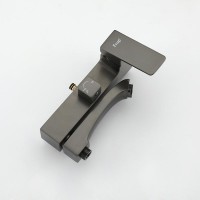 Душевая стойка Frap H76 F2476-9 оружейная сталь