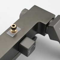 Душевая стойка Frap H76 F2476-9 оружейная сталь