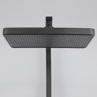 Душевая стойка Frap H76 F2476-9 оружейная сталь