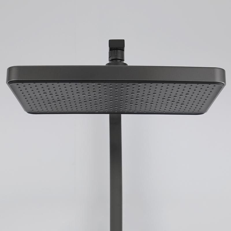 Душевая стойка Frap H76 F2476-9 оружейная сталь