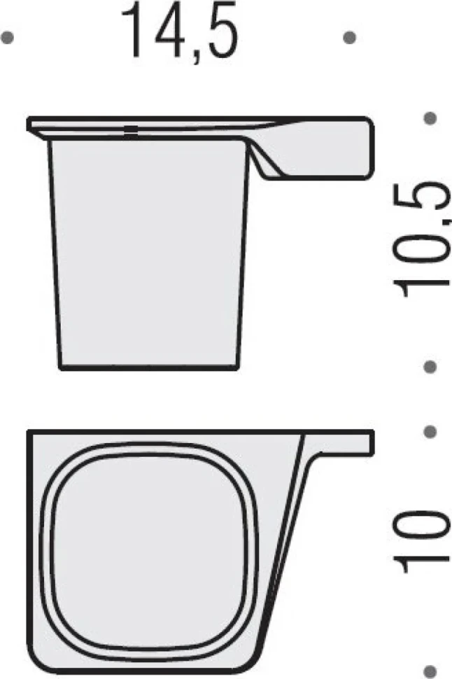 Стакан Colombo Design Alize B2502 SX