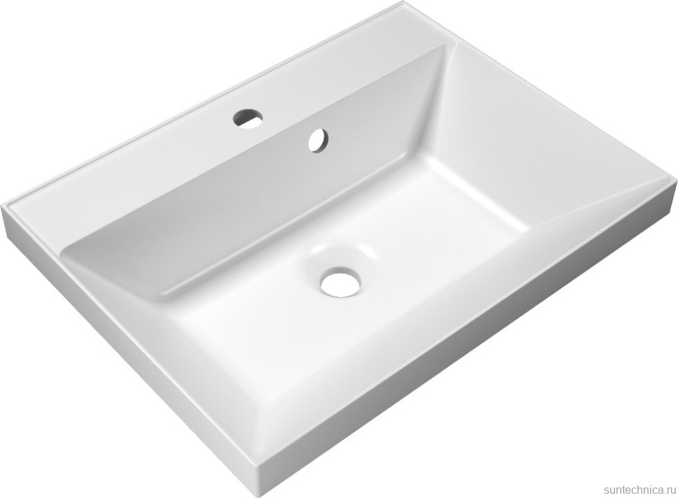 Тумба с раковиной BelBagno Marino 60 bianco lucido, напольная