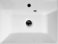 Тумба с раковиной BelBagno Marino 60 bianco lucido, напольная