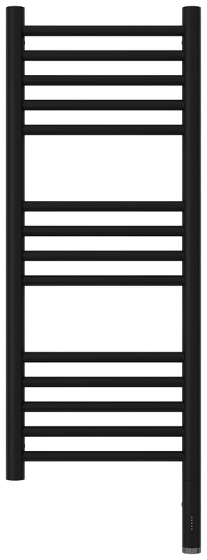 Полотенцесушитель электрический Сунержа Богема 3.1 31-6005-8030 90x35 см, подключение справа, матовый черный, лесенка