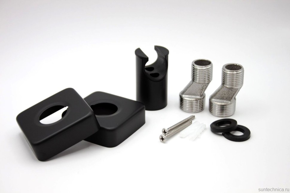 Смеситель для ванны с душем Fmark FS8624H черный