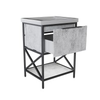 Тумба под раковину Fest 60 I тумба для ванной Mixline 600х43,5х800 Бетон ЛОФТ Тумба под раковину Fest 60 I тумба для ванной Mixline 600х43,5х800 Бетон ЛОФТ