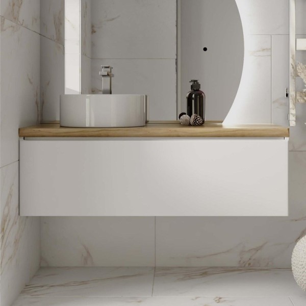 Тумба с раковиной Jorno Solis new 120, подвесная