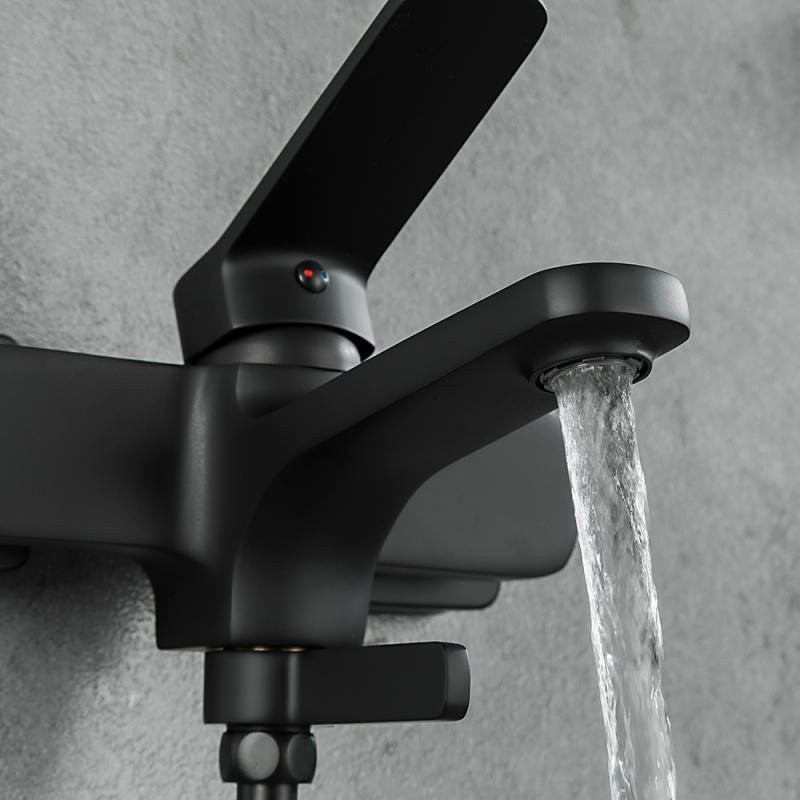 Смеситель для ванны с душем Frap H62 F3262 черный