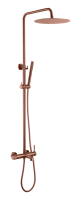 Душевая стойка Boheme Uno 468-BRB brushed bronze