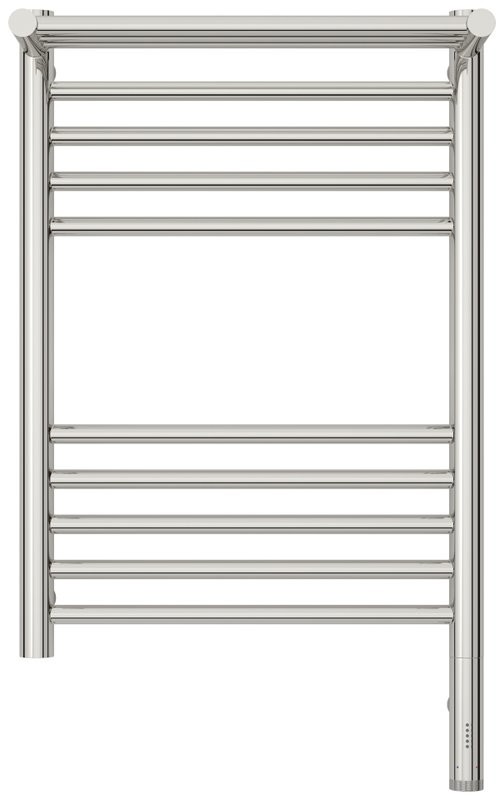 Полотенцесушитель электрический Сунержа Богема 3.1 00-6007-6040 70x45 см, подключение справа, без покрытия, лесенка, с полкой