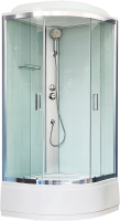 Душевая кабина Royal Bath CK RB90CK5-WT-CH с сиденьем