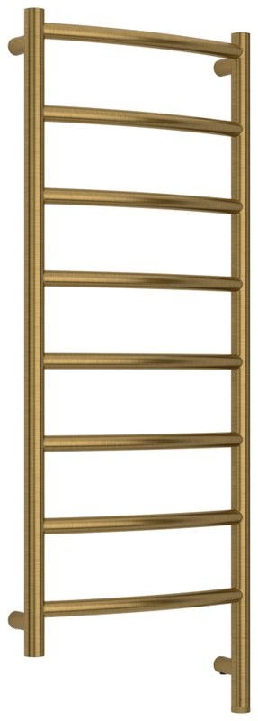 Полотенцесушитель электрический Сунержа Галант 3.1 051-6001-1040 110x45 см, подключение справа, состаренная латунь, лесенка