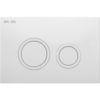 Кнопка смыва для унитаза AM.PM ErgoFit L I110101 АБС-пластик, цвет белый глянец