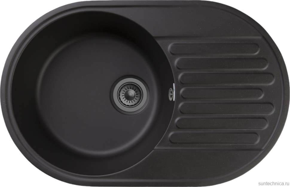 Мойка кухонная GranFest Quarz Z18 черный