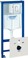 Система инсталляции для унитазов Grohe Rapid SL 38929000 4 в 1 с кнопкой смыва