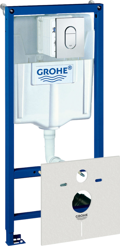 Система инсталляции для унитазов Grohe Rapid SL 38929000 4 в 1 с кнопкой смыва