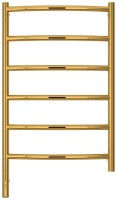 Полотенцесушитель электрический Сунержа Галант 3.1 03-6000-8050 90x55 см, подключение слева, золото, лесенка